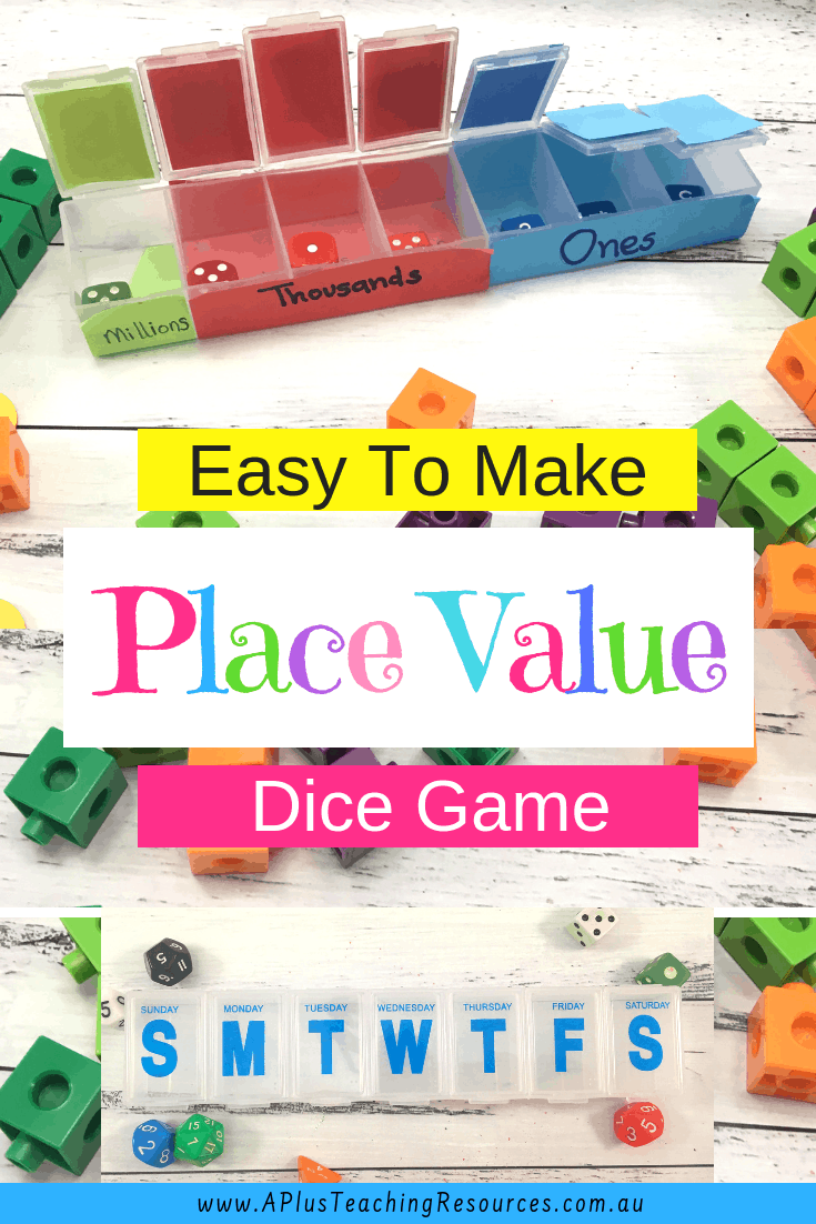 Place Value Dice Game