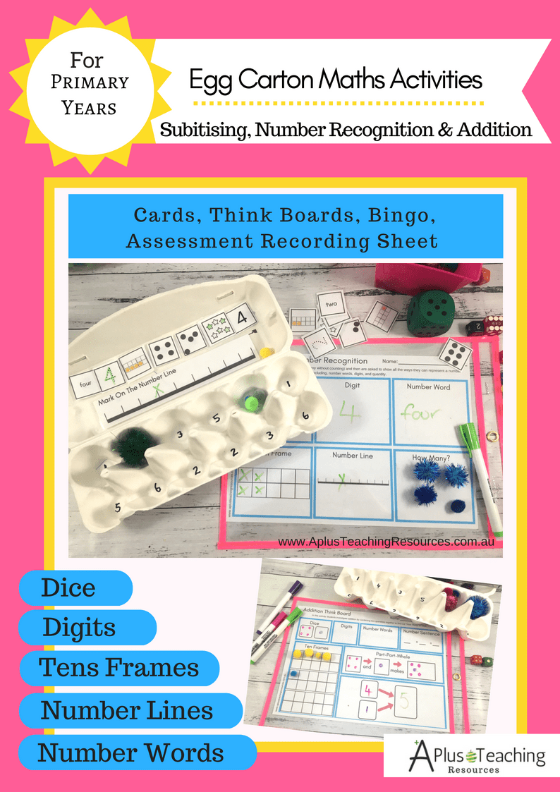 Clever Egg Carton Maths Activities {Handson Learning}