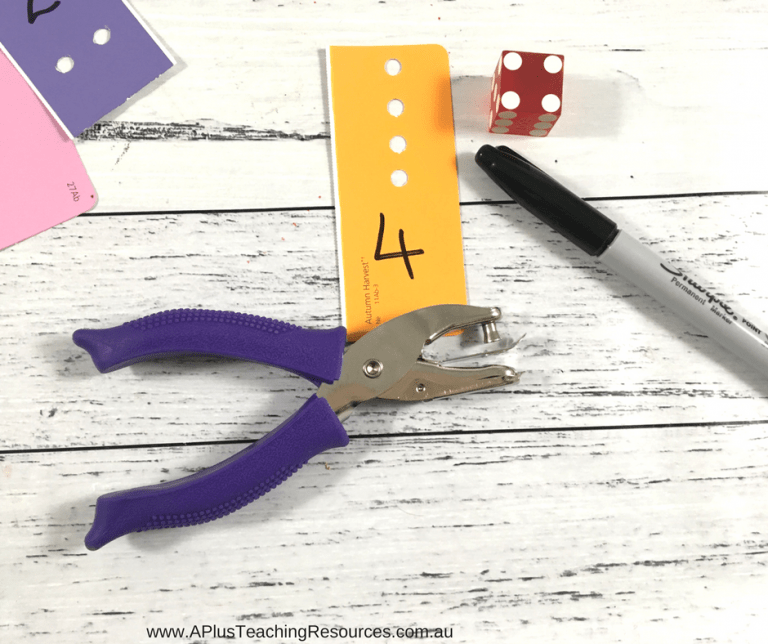 Hole Punch Fine Motor Activities Number Recognition For Kids
