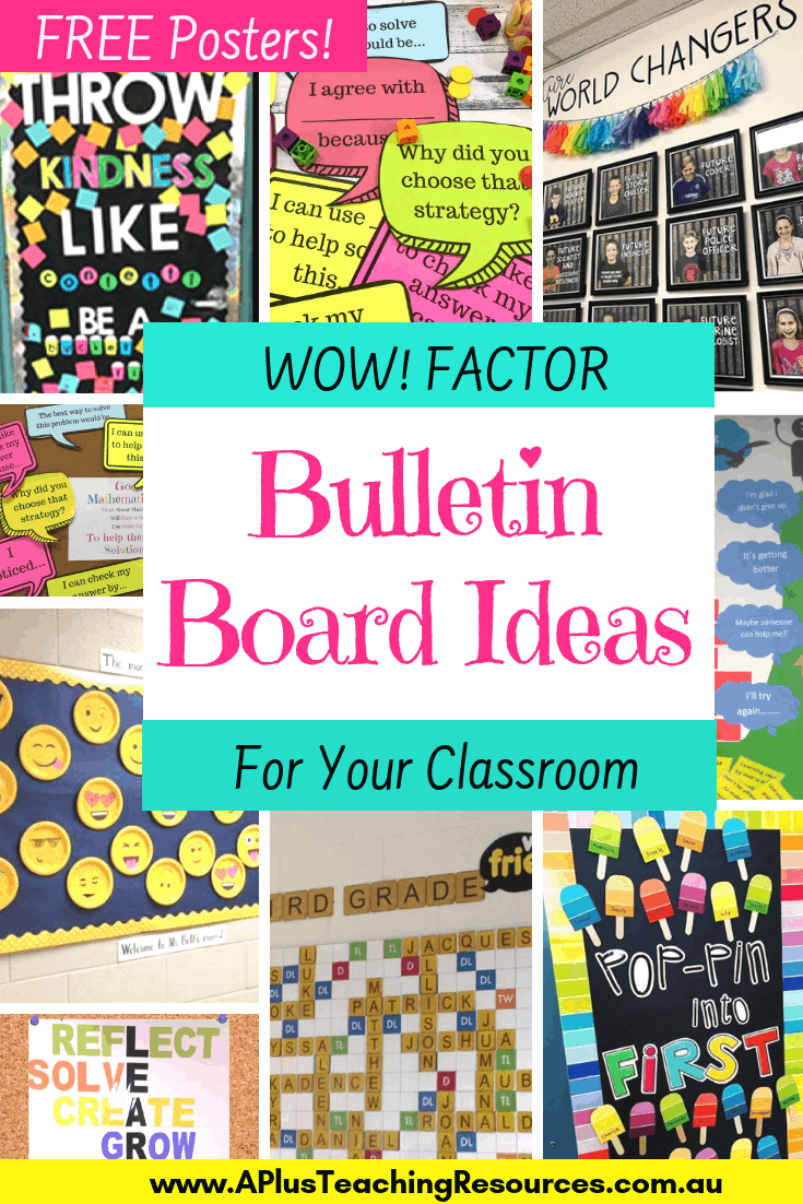 WOW Factor Bulletin Board ideas