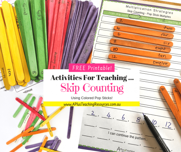 free skip counting printable number games a plus teaching resources