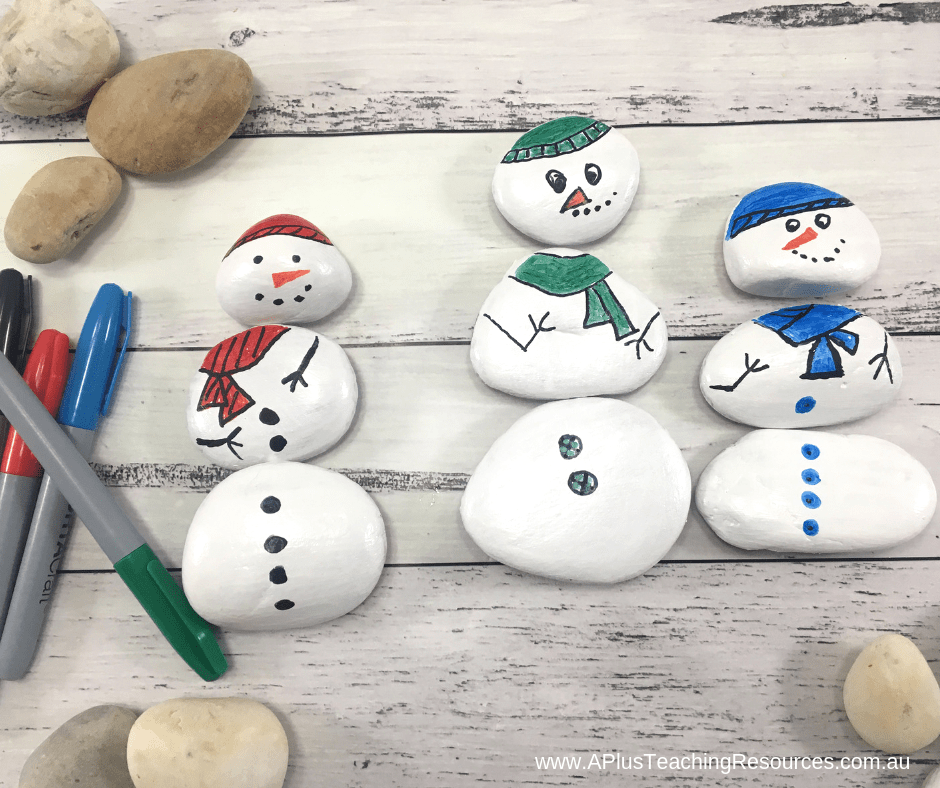 Build a colour matched snowman