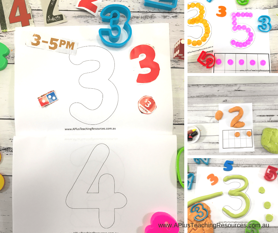 Hands-on Number Recognition ideas