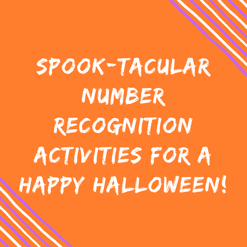 Spooktacular Halloween Printable Number Games