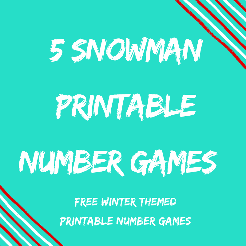 FREE winter printables for kids