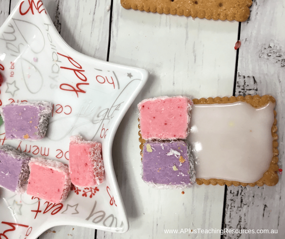 decorate roof of gingerbread house