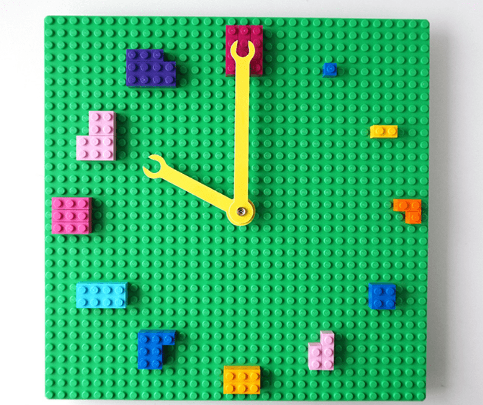 DIY Lego Clock Idea