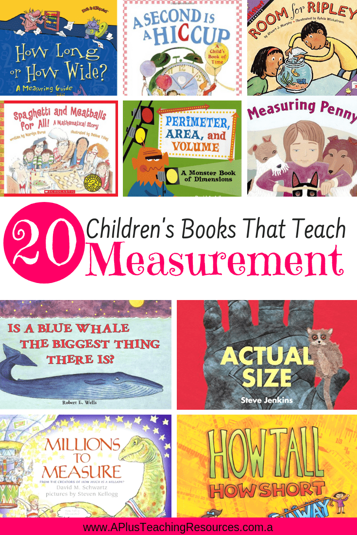 Children's Books For Teaching Measurement