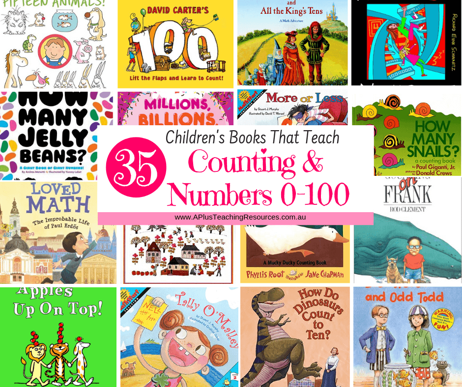 Children’s Books For Teaching Numbers & Counting {All Ages}