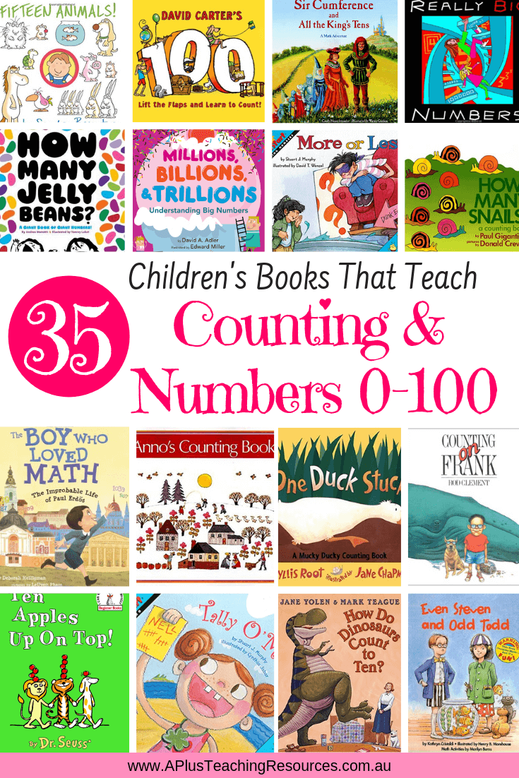 Children's Books For Teaching Numbers 0-100