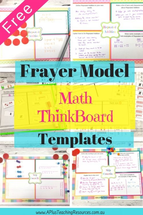How To Make Kids Feel Smarter With Frayer Model Think Boards A Plus