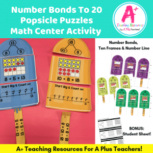 Rainbow Facts to 10 {Classroom Craft} | A Plus Teaching Resources